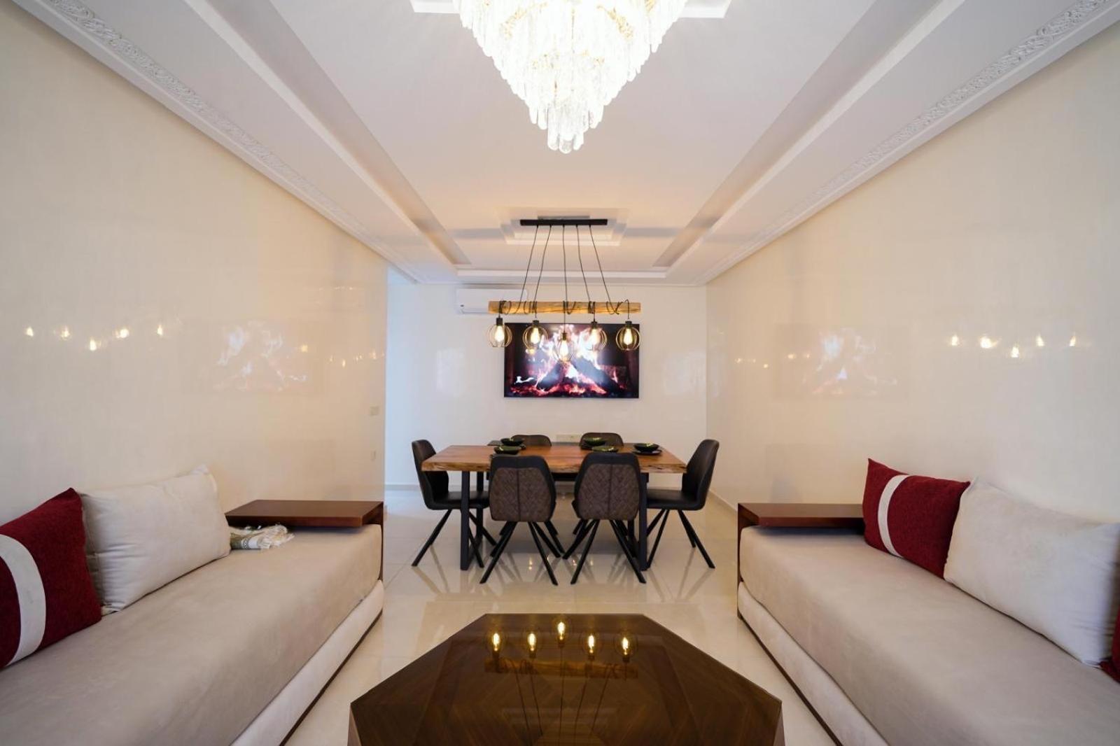 Appartement In Tanger City-5Min To The Beach-Free Parking Extérieur photo